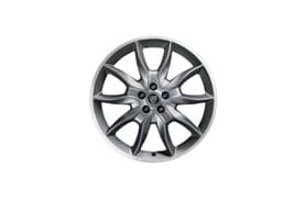 Alloy Wheel - 20" Draco, with Silver finish, Front