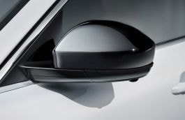 Spiegelkappen Set - Schwarz glänzend image
