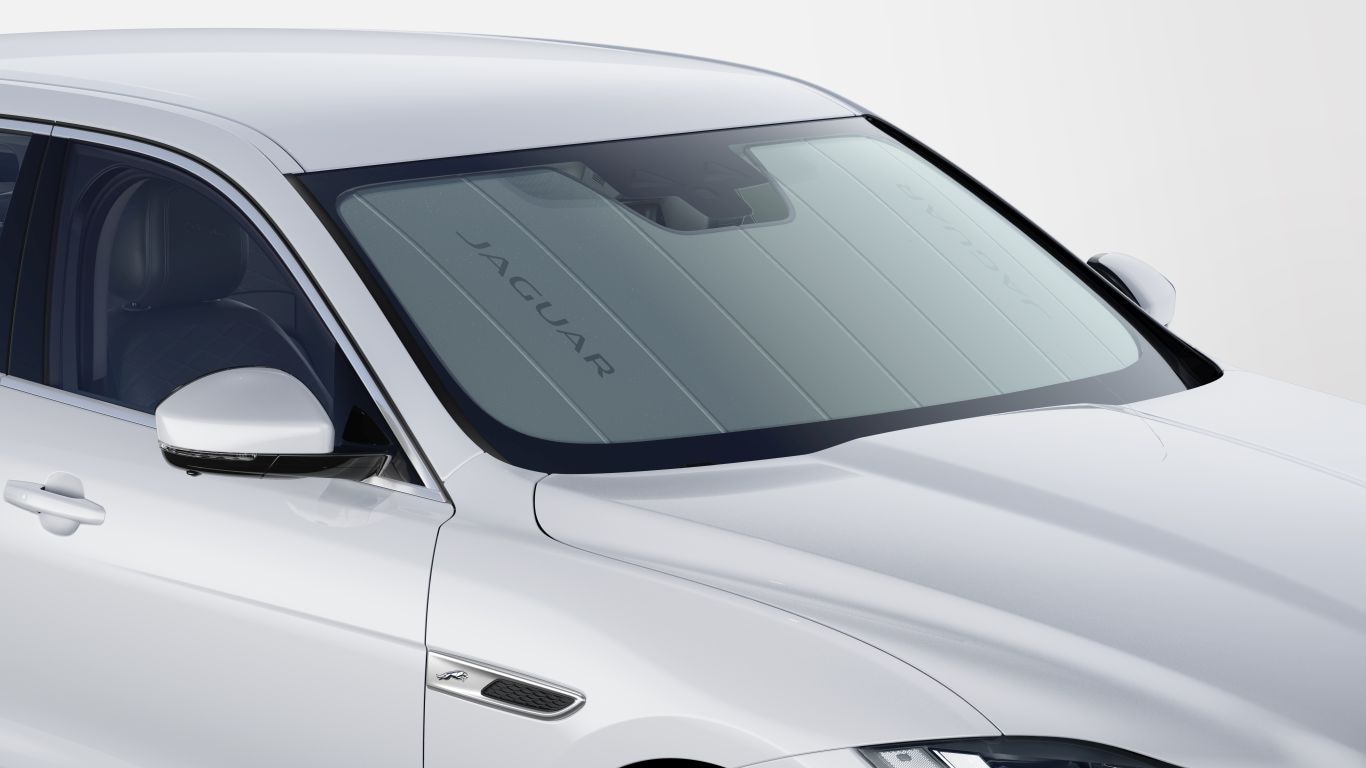 LAUTO Car Windscreen Sun Shade Apply for Jaguar XF XK XE E-Pace F-Type I-Pace S F-Pace XK8 XJ8 XKR XJR for max UV & Sun Protection Sunshade To Keep Your Vehicle Cool And Easy To Use,Logo,S 