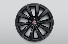 Alloy Wheel - 20" Style 1066, 10 spoke, Gloss Black, Front