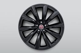 Alloy Wheel - 20" Style 1066, 10 spoke, Gloss Black, Rear