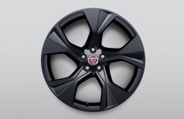 Alloy Wheel - 20" Style 5102, 5 spoke, Gloss Black, Front