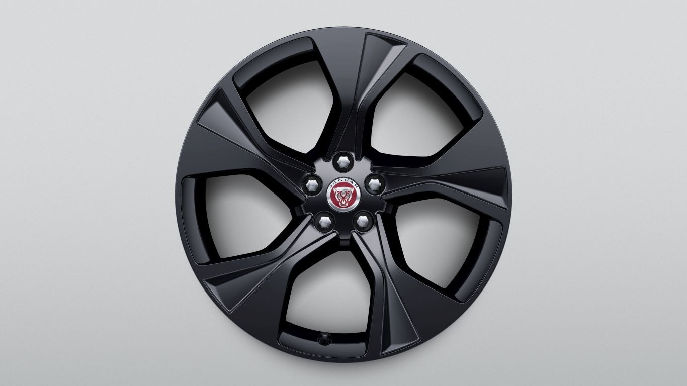 20" Style 5102, Gloss Black, front image