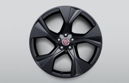Alloy Wheel - 20" Style 5102, 5 spoke, Gloss Black, Rear