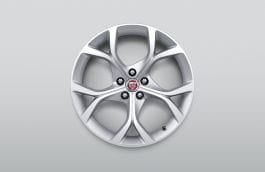 Alloy Wheel - 19" Style 5101, 5 split-spoke, Silver, Rear