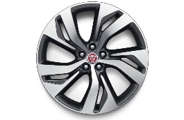 20" Style 5120, Diamond Turned with Satin Grey contrast