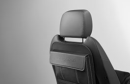 Система хранения в спинках передних сидений класса премиум