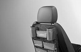 Bolsa para almacenamiento en la parte posterior del asiento 