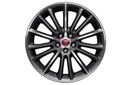 19" Style 1015, Diamond Turned with Black contrast, rear image