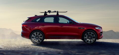 Voiture DéFlecteurs d'air DéFlecteur FenêTre LatéRale pour Jaguar F-Pace  2016-2022, Fenêtre Latérale Pare-Pluie Accessoires de Coiffure